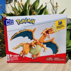 NEW CHARIZARD MEGA Pokémon Action Figure Building Toys Set LEGO COMPATIBLE 222 P